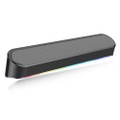 Soundbar Redragon Adiemus 3W RMS RGB USB 150Hz/20KHz Botão Touch Preto - GS560
