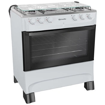 Fogao 5b Mueller Mfi5bb Mesa Inox e Acend - 610000819