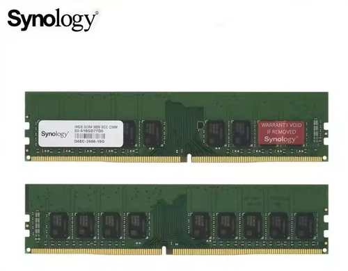 Memória  Synology DDR4 - 16GB (1x 16GB) / 2.666MHz - Synology - D4EC-2666-16G ECC Unbuffered DIMM