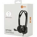 Fone De Ouvido Lecoo Com Microfone Usb - Ht106