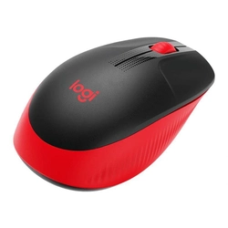 Mouse Sem fio Logitech M190 Preto/Vermelho