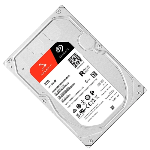 HD 8TB SATA3 Seagate IronWolf - ST8000VN004 (3,5pol, 6Gb/s, 7.200 RPM, 256MB Cache)