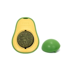 Abacate de Brinquedo para Gatos com Catnip