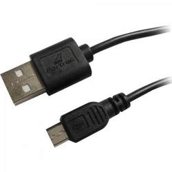 Cabo USBxMicro USB Fortrek 1,2m Preto - UMI-101/1.2BK