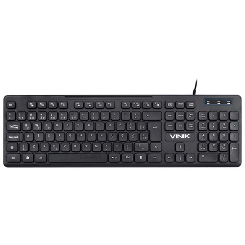 Teclado Usb Multimidia Slim Chocolate - Cabo 1.8m - Vinik - Tc100