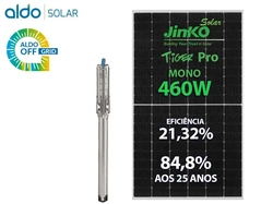 Gerador De Energia Solar Bomba Solar Solo Romagnole Bomba Solar Geb 1,84kwp Jinko Tiger Pro Mono 460w 5.460l/h 30m Ate 32.760l/dia