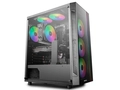 Gabinete Gamer DeepCool Matrexx 55 ADD-RGB V3 3F, Mid Tower, Vidro Temperado, Black, 3 Fans - DP-ATX-MATREXX55-AR-3F