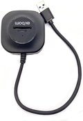 Mini HUB USB, 3 Portas, USB 2.0 + 1 Leitor de Cartão microSD + 1 SD Exbom UH-R23