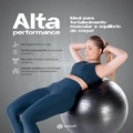 Bola de Pilates Suíça 65cm Para Exercícios Fortalecimento Muscular Tecnologia Anti Estouro EssenceFit
