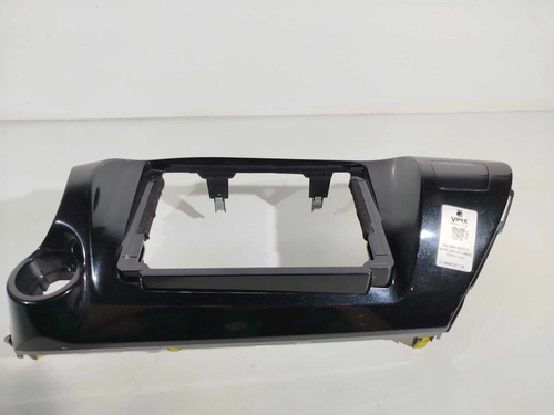 MOLDURA RADIO C/ BOTÃO SENSOR AIRBAG TOYOTA HILUX (ID:9361)