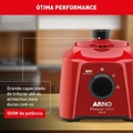 Liquidificador Arno Power Mix Lq11 550w Vermelho 127v
