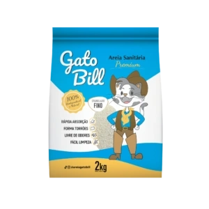 AREIA GATO BILL FINA 10X2