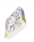Kit Cooler Fan ARGB Fortrek Frosty Branco Com Controladora/Controle - 84967