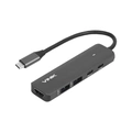 Hub Usb Type c 5 Em 1 - 2x Usb 3.0 + Hdmi 4k + Type c Pd 100w + Type c Dt Vinik - Hv51c
