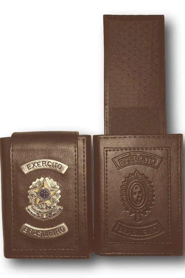 Carteira Brasão da República com Lapela (Metal)