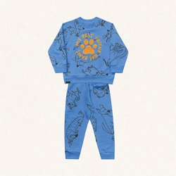 Conjunto Moletom My Best Friend Estampado Fakini - Masculino