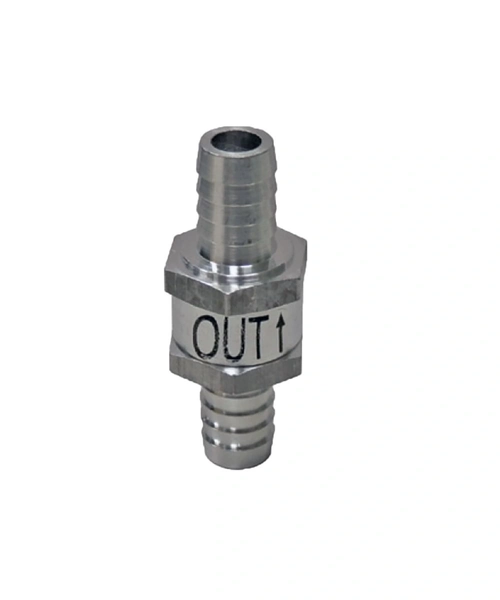 VÁLVULA ANTI-RETORNO 8MM EM ALUMÍNIO PARA BOMBA INJETORA VE 12-01-047 OMS