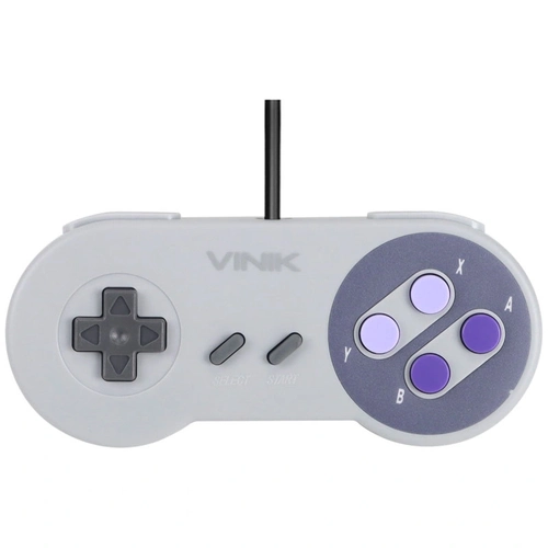 Controle Pc Vinik Usb Nintendo Super Nes Retro Snes