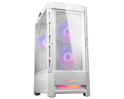 Gabinete Gamer Cougar Duoface RGB, Vidro Temperado, E-ATX, 3x Fans ARGB, Branco, 385ZD10.0003