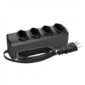 Extension Cord SMS C/4 Tomadas Cabo 1mt - 64100