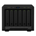 NAS Synology Diskstation 6 baias DS620 Slim (Celeron J3355, 2GB DDR3, 6x HD/SSD de 2.5pol, 2x 1GbE LAN, sem discos)