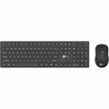 Kit Teclado e Mouse Sem Fio Lecoo Preto - Kw201