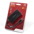 Hub C3Tech Usb-C Tipo-C 4 Portas Usb 3.0 HU-C310BK