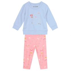 Conjunto Moletom Blusão e Calça Legging Bordado Esquilinho Brandili - Feminino