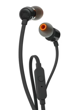 Fone De Ouvido JBL Intra-auricular Com Fio Tune 110 - Preto