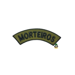 Distintivo Semicircular Bordado de Baixa Visibilidade - Manicaca (Morteiros)