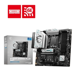 Placa Mãe MSI B760M Gaming Plus WIFI, Intel LGA1700, mATX, DDR5, Wi-Fi 6E, Bluetooth, 911-7D99-060