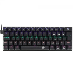 Teclado Gamer Mecânico T-dagger Arena Preto Switch Brown - T-tgk321-br