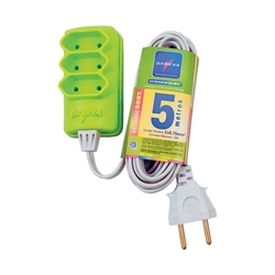 Extensao Daneva Sort Pl 2x0.75mm 5 Metros Cores Sortidas Ref1514