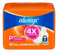 Absorvente Always Com Abas 8 Unidades