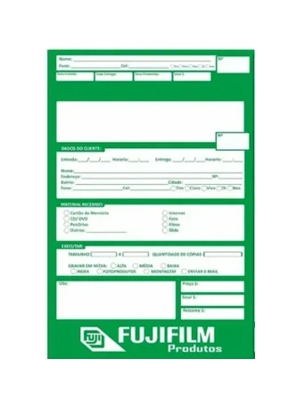 Envelope Foto Acabamento Fuji c/100unid.