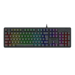 Teclado Redragon Netherbane Rainbow Preto - K521-R