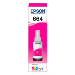 Garrafa De Tinta Original Epson Refil Magenta - T664320