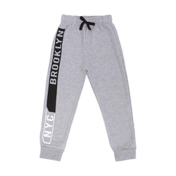 Calça Moletom Flanelada com Punho NYC Brooklin Taita - Masculina