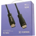 Cabo Hdmi Fibra Óptica 4k Fk 784c 40m Fortrek