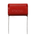 Capacitor 4m7/250 Poliéster