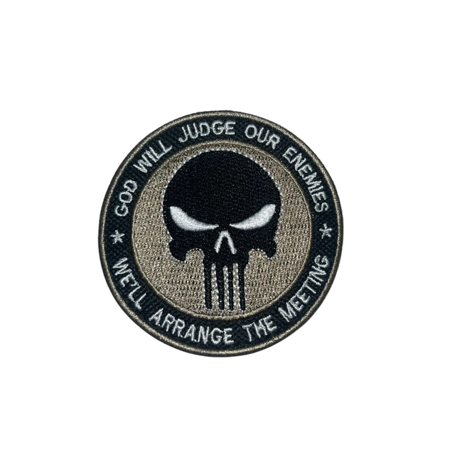 Patch God Will Judge Our Enemes - (Bordado)