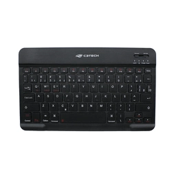 Teclado Sem Fio, Bluetooth, K-BT40BK, Preto, Mini, C3Tech