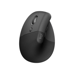 Mouse Sem Fio Logitech Lift Left Vertical, Grafite - 910-006467