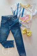 calça jeasn infantil
