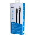 Cabo USB-C Tipo-C Para USB-C Tipo-C ELG 1M Preto - TC60