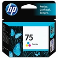 Cartucho de tinta color HP 75 original (CB337WB)