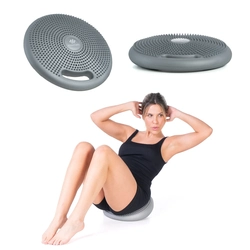 Almofada Equilíbrio Inflável Disco Yoga Pilates Fisioterapia Exercícios