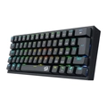 Teclado Mecânico Gamer Redragon Fizz RGB Black Switch Vermelho - K617-RGB-B