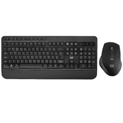 Kit Teclado e Mouse Multilaser Sem Fio Cs1200 Conexão Bluetooth + Usb - Tc301