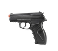 Kit Pistola Airsoft Wingun C11 CO2 6,0MM + 5 Cilindros de CO2 + 10un de Alvos 14cmcX14cm (Rossi)